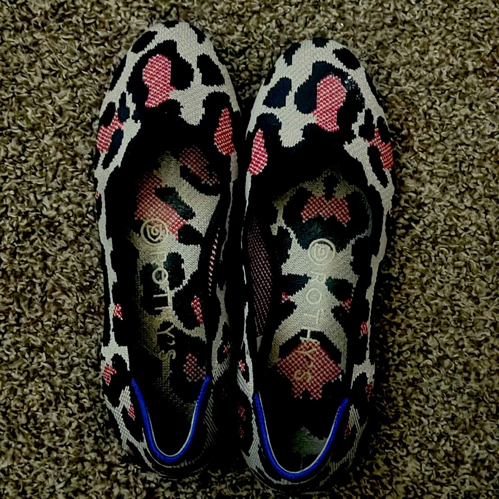 Rothy’s leopard print flats